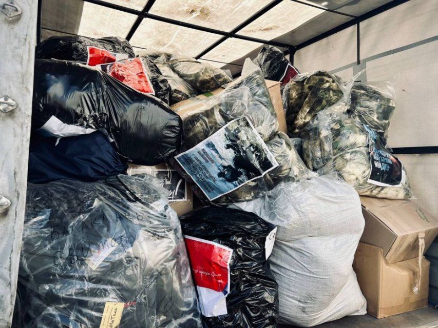 Участникам СВО передали около 5 тонн гуманитарного груза