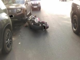 В Орле водитель мотоцикла сбил пешехода