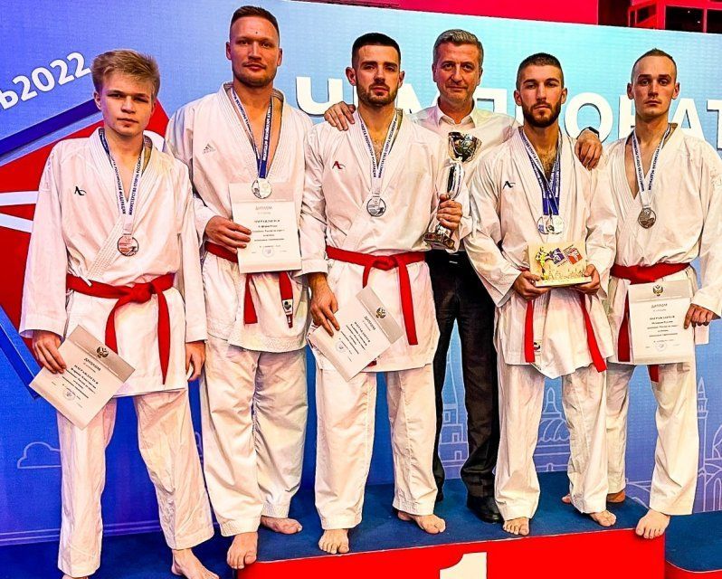 Орловские каратисты стали серебряными призерами чемпионата России