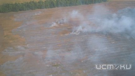 На Орловщине участились случаи возгорания сухой травы На Орловщине участились случаи возгорания сухой травы