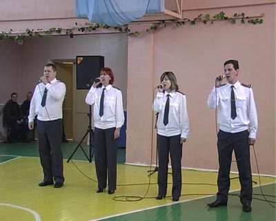 Встреча Некрасовской школы-интерната с УВД Встреча Некрасовской школы-интерната с УВД