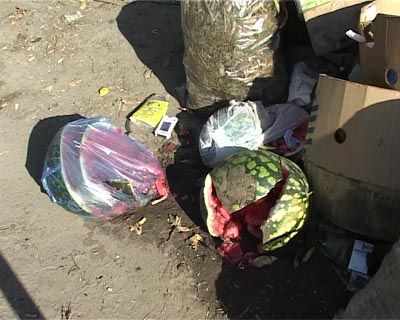 Ул. Колхозная утопает в мусоре Ул. Колхозная утопает в мусоре