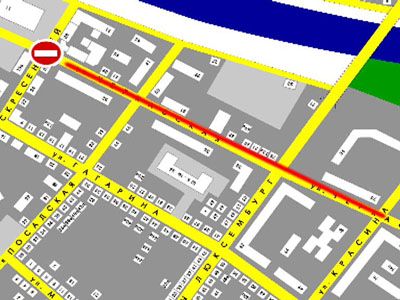 Перекрытие движения Перекрытие движения