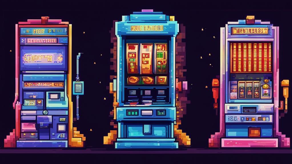 игровые автоматы пиксель арт