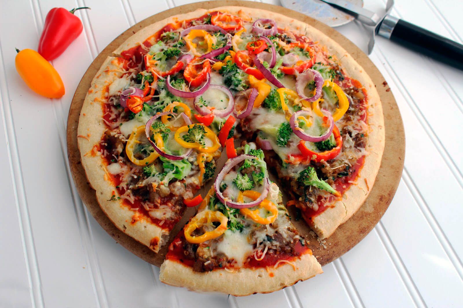 Веганская разновидность пиццы