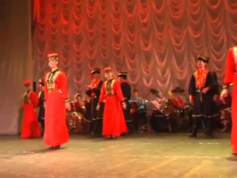 Астраханский государственный ансамбль выступление
