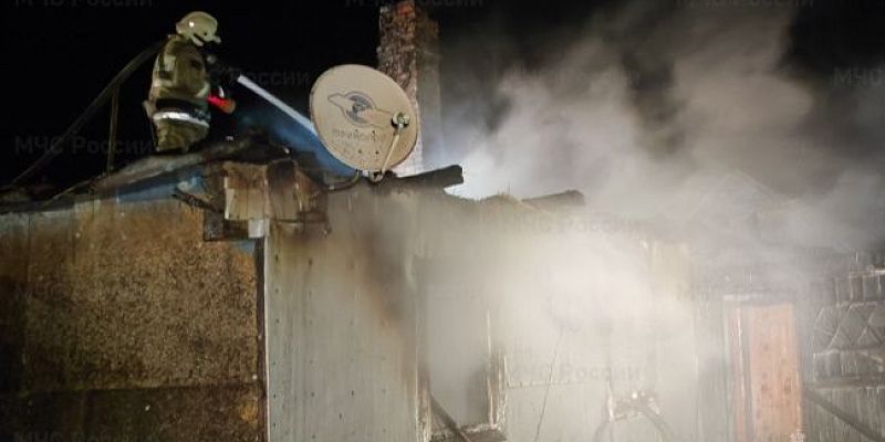 МЧС по Орловской области Пожар в деревне Турейко не обошелся без жертв