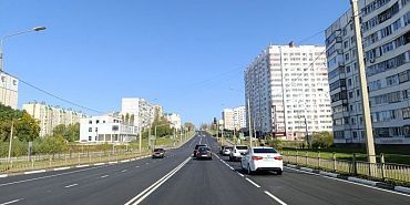 ремонт дорог Ремонт улицы Раздольной в Орле завершен