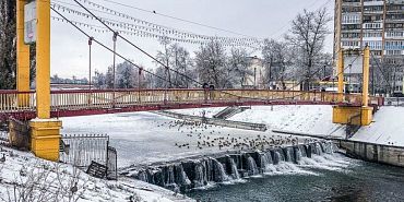 детский парк Подвесной мост  ремонт В Орле планируется отремонтировать подвесной мост в Детском парке