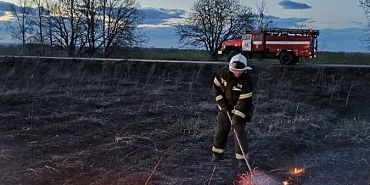 пожар мчс В Орловской области усилен контроль за пожарной обстановкой