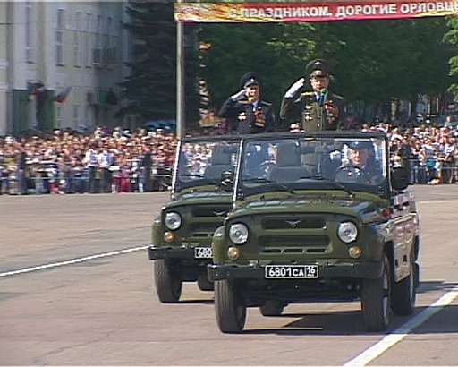 Парад победы 2012 в Орле Парад победы 2012 в Орле