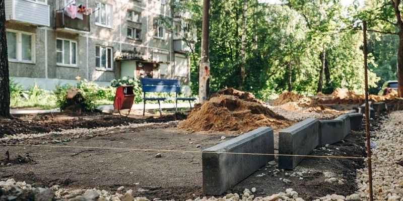 нацпроекты благоустройство Дворы В Мценском районе благоустроят ряд дворовых и общественных территорий