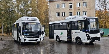 Новые автобусы  На трех орловских маршрутах появились новые автобусы