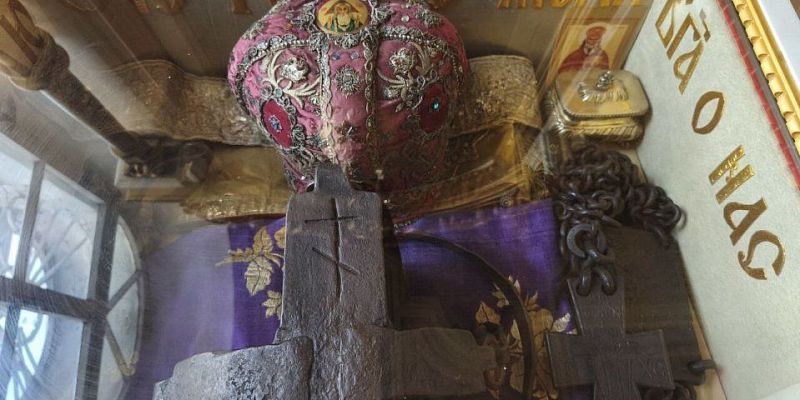 Орловская митрополия  Реликвия  храм В Орёл вернулась реликвия святителя Тихона, Задонского чудотворца
