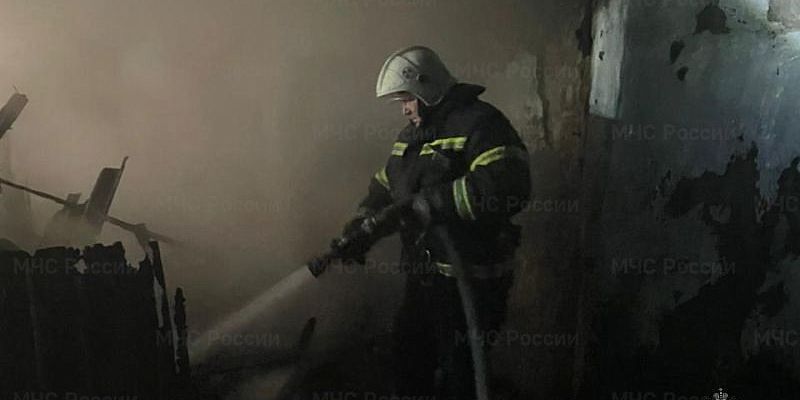 пожар В Орловской области при пожаре погиб 33-летний мужчина
