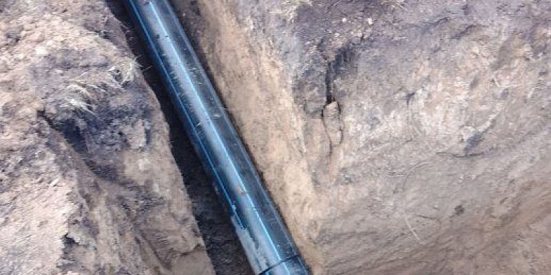Водоснабжение  модернизация В селе Крутое обновляют сети водоснабжения