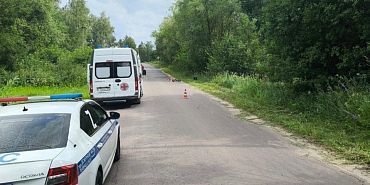 дтп Во Мценском районе девочка на велосипеде угодила под колеса легковушки