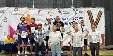 Александр Мисуркин Чемпионат России Александр Мисуркин получил бронзу чемпионата России по бадминтону