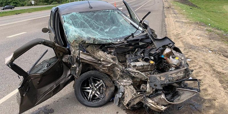 дтп В двойной аварии под Орлом пострадал ребенок