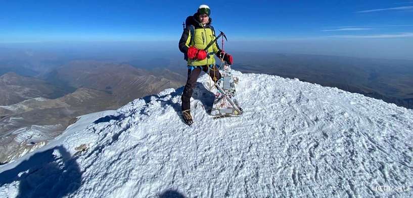 Ливенец покорил Эльбрус Ливенец покорил Эльбрус