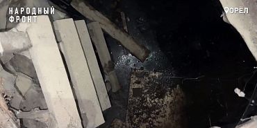 аварийный дом Дом №35 по ул. Мопра разваливается на глазах