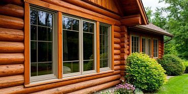 окна строительство пластиковые окна Выбор окон для коттеджа: пластик, дерево или алюминий?