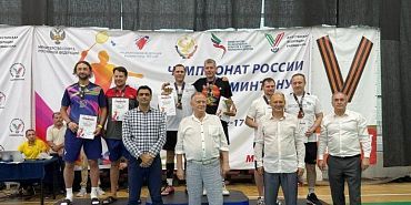 Космонавт-испытатель Александр Мисуркин стал бронзовым призером на чемпионате России по бадминтону!   Космонавт-испытатель Александр Мисуркин стал бронзовым призером на чемпионате России по бадминтону!