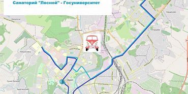 троллейбус В Орле вновь изменился маршрут троллейбуса №5