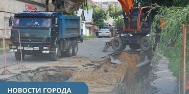 ограничение движения В Орле из-за реконструкции теплосетей перекрыли участок дороги