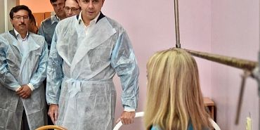 Андрей Клычков Пострадавших от атаки БПЛА орловчан навестил губернатор