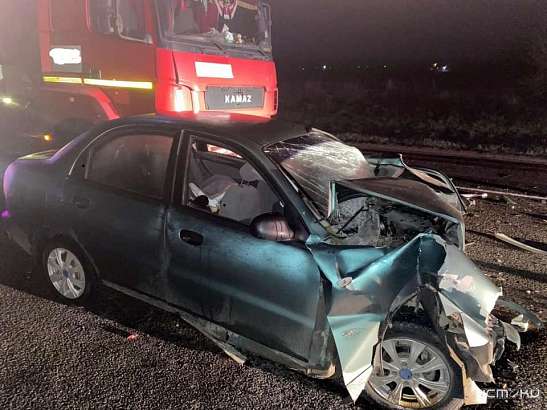 На трассе «Орел-Брянск» легковушка врезалась в Камаз. Есть пострадавший На трассе «Орел-Брянск» легковушка врезалась в Камаз. Есть пострадавший