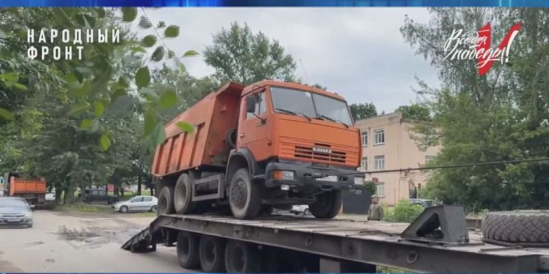 Камазы получили боевое задание Камазы получили боевое задание
