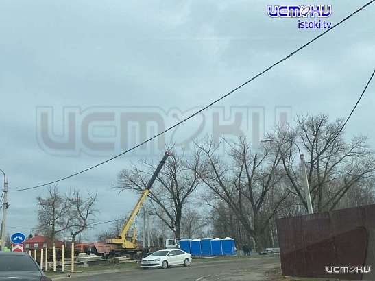 Работы на Колхозном мосту закипели Работы на Колхозном мосту закипели