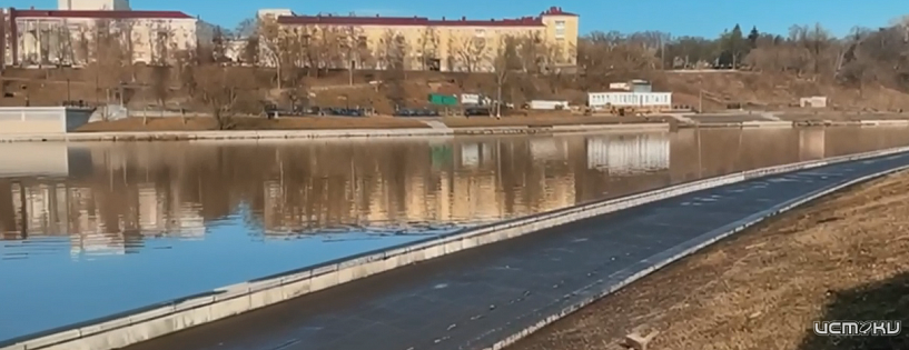 В Орле после паводка в порядок приводят набережные В Орле после паводка в порядок приводят набережные