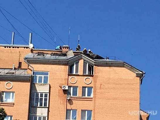 Подробности пожара в элитном доме в Орле Подробности пожара в элитном доме в Орле