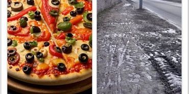 дарим пиццу народный корреспондент дарим билеты в кино Тротуар из грязи доставил радость хотя бы одному орловчанину