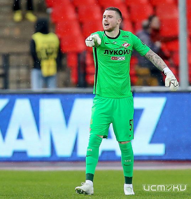 Орловский вратарь Спартака Селихов приступил к работе с мячом Орловский вратарь Спартака Селихов приступил к работе с мячом