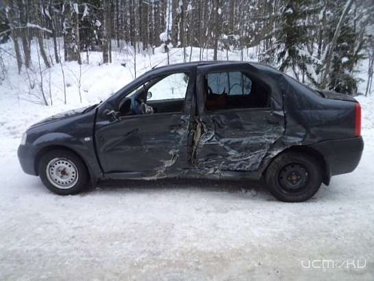 Renault Logan зима