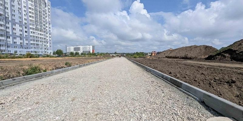 строительство дороги микрорайон Зареченский Строительство новой дороги в "Зареченском" вышло на финишную прямую