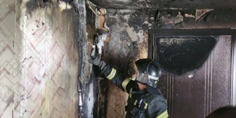 пожар В Орловской области при пожаре пострадали два человека