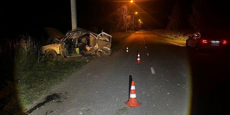 дтп Во Мценске подросток сел за руль «Лады» и протаранил опору ЛЭП