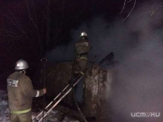 На выходных в Колпнянском районе горел дом На выходных в Колпнянском районе горел дом