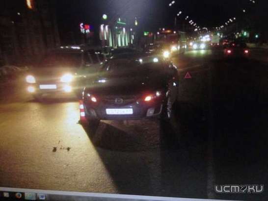 В Орле на ул.Московской иномарка сбила пешехода В Орле на ул.Московской иномарка сбила пешехода