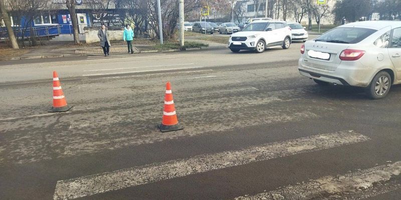 На Наугорском шоссе в Орле машина сбила пешехода  На Наугорском шоссе в Орле машина сбила пешехода