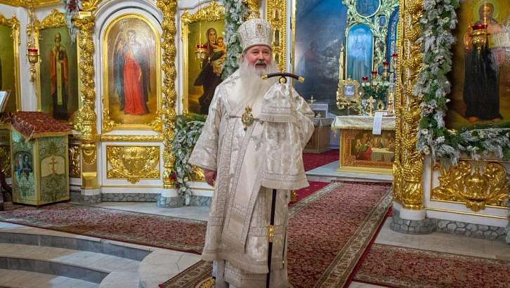 В канун праздника Крещения прошла служба в Богоявленском соборе Орла В канун праздника Крещения прошла служба в Богоявленском соборе Орла