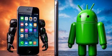 смартфон айфон Android-смартфон Сравнение Android и iOS: какой смартфон выбрать в 2025 году?