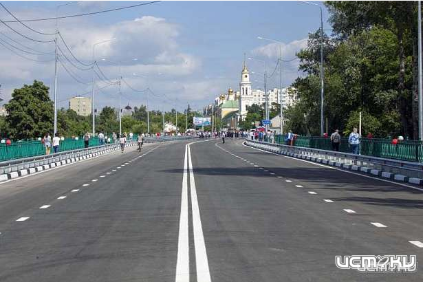 На мосту Дружбы в Орле начнут устанавливать дополнительные ограждения