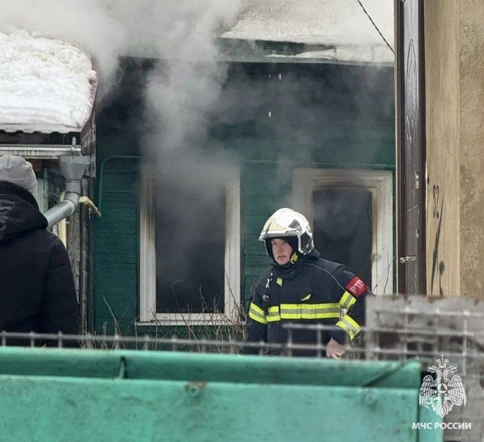 Сегодня на улице 1-й Пушкарной в пожаре погиб человек 