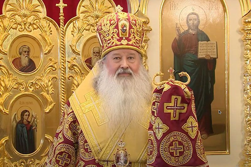 Пасхальное обращение к телезрителям митрополита Орловского и Болховского Тихона