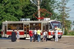 Новый трамвай за 14 миллионов, наконец, пустили!